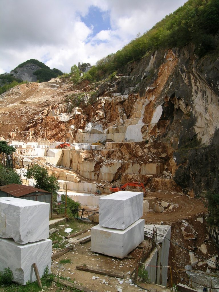 The mountain Michelangelo mined: Carrara marble, quarried since Rome