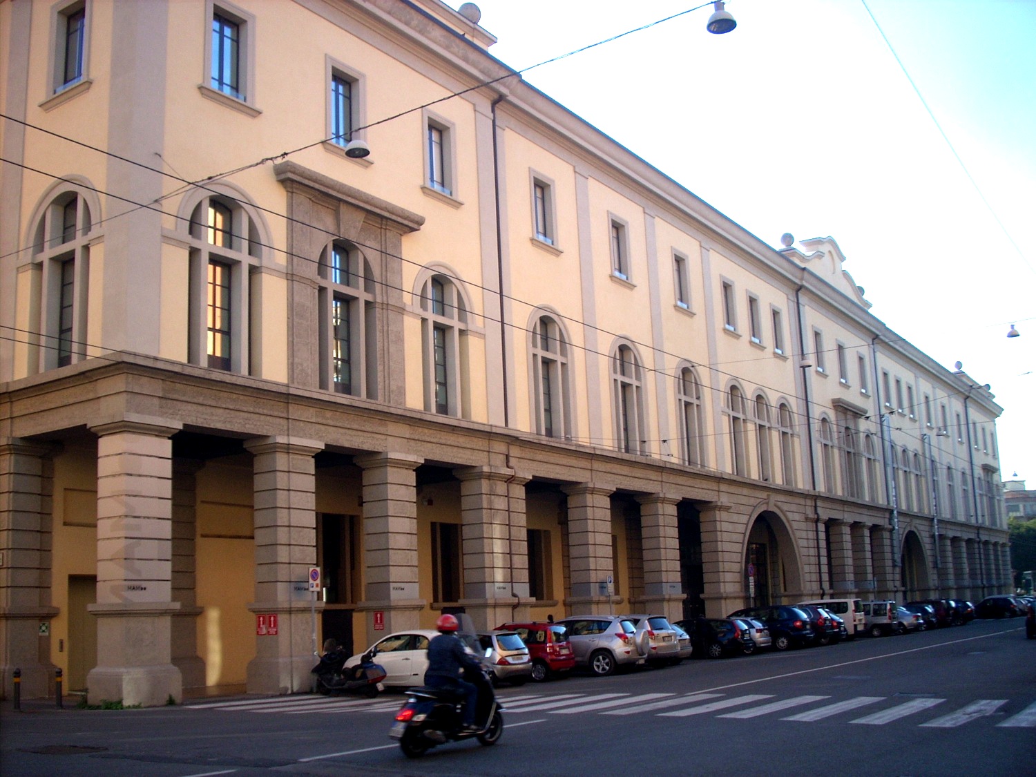 Exterior of MAMbo, the Museo d'Arte Moderna di Bologna, which now houses the Museo Morandi collection