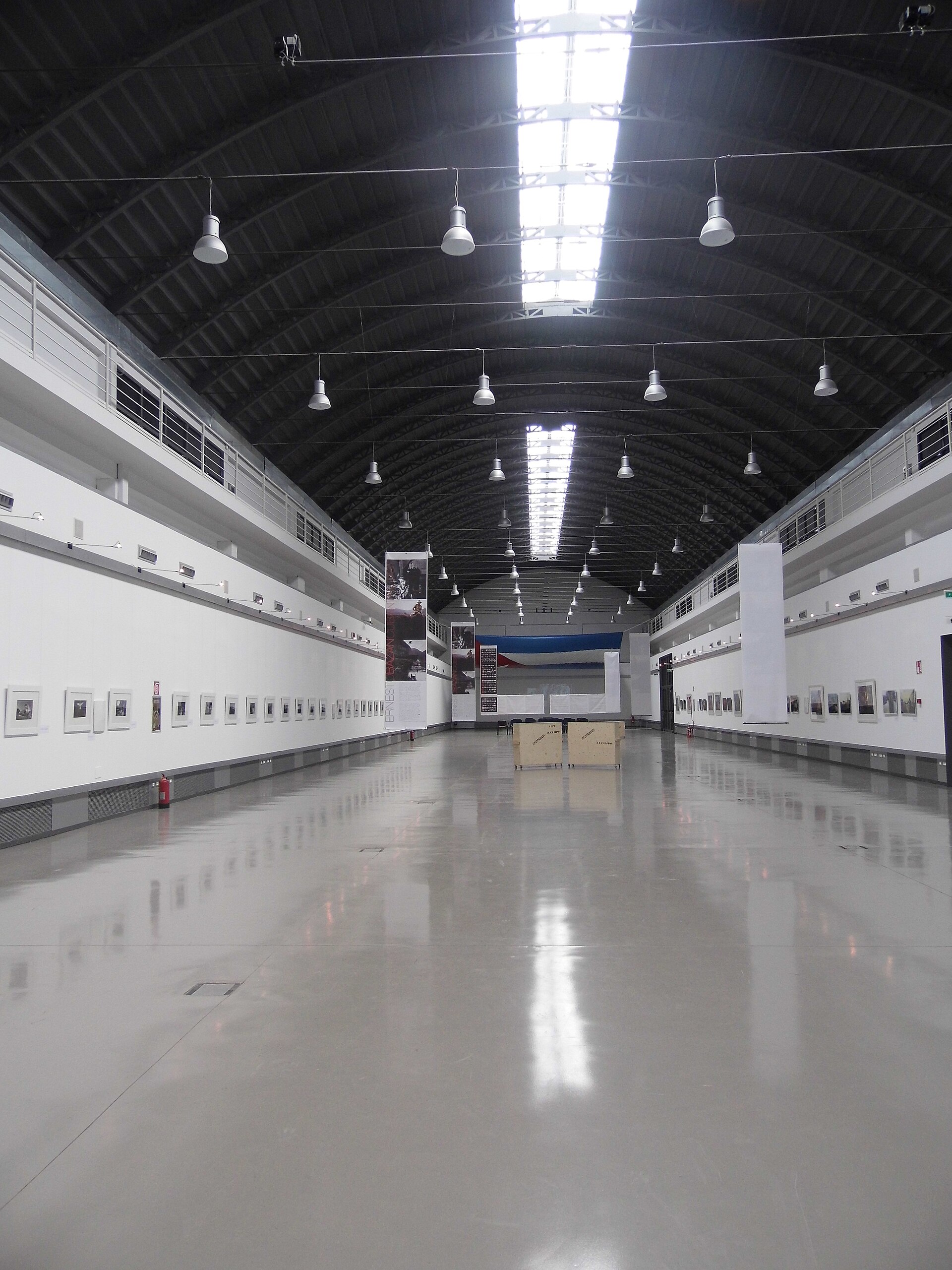 Industrial buildings of the Cantieri Culturali alla Zisa in Palermo, converted into cultural spaces