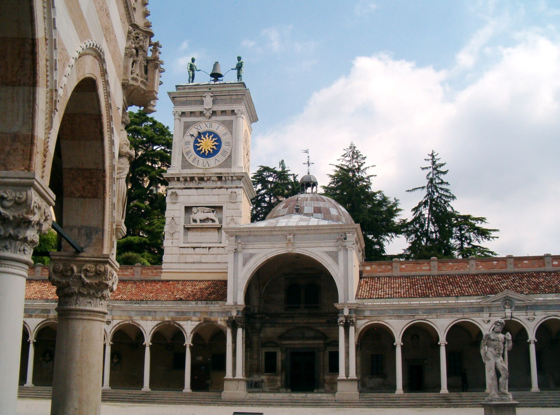 Piazza della Libertà in Udine, with the Loggia del Lionello